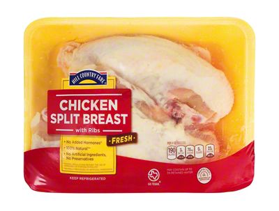 Hill Country Fare Chicken Split Breasts with Ribs | Joe V's Smart Shop ...