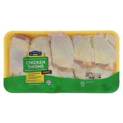 Hill Country Fare Bone-In Chicken Thighs, Value Pack | Joe V's