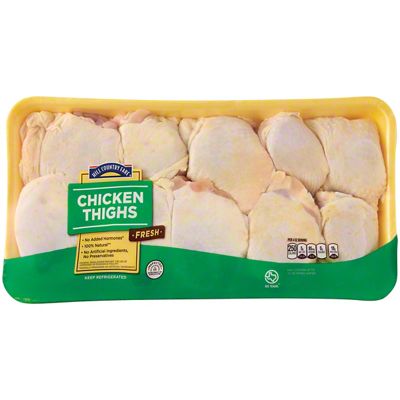 Hill Country Fare Bone-In Chicken Thighs, Value Pack | Joe V's