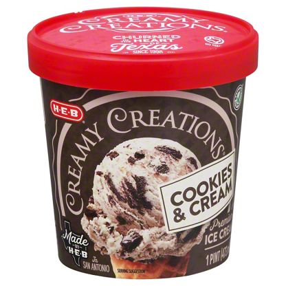 cream ice cookies select creamy creations ingredients pt