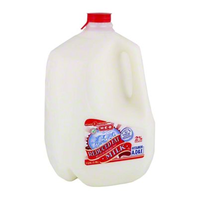 H-E-B Select Ingredients 2% Reduced Fat Milk, 1 Gal – Central Market