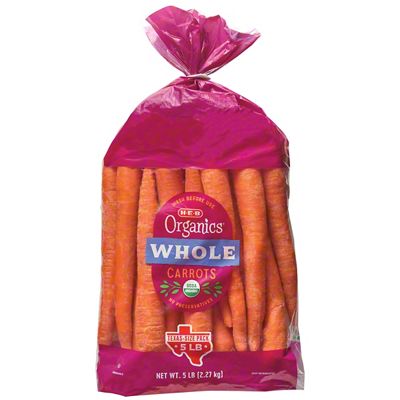 H-E-B Organics Carrots, 5 Lb Bag – Central Market