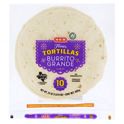 H-E-B Burrito Grande Flour Tortillas, 10 ct