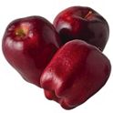 Fresh Wax-Free Red Delicious Apples - 125/Case