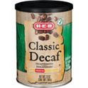 H E B Classic Decaf Medium Roast Ground Coffee 13 oz Joe V s
