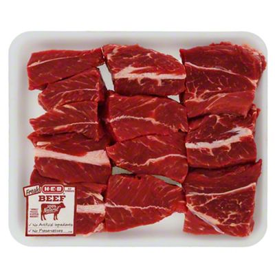 H-E-B Beef Top Blade Short Ribs Boneless Value Pack | Joe V's Smart ...