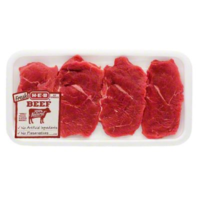 H-E-B Beef Mock Tender Steak Thin, USDA Select | Joe V's Smart Shop ...