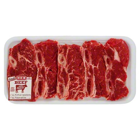 H-E-B Chuck Shoulder Beef Flanken Style Ribs | Joe V's Smart Shop | Low ...