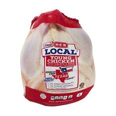 H-E-B Natural Whole Chicken