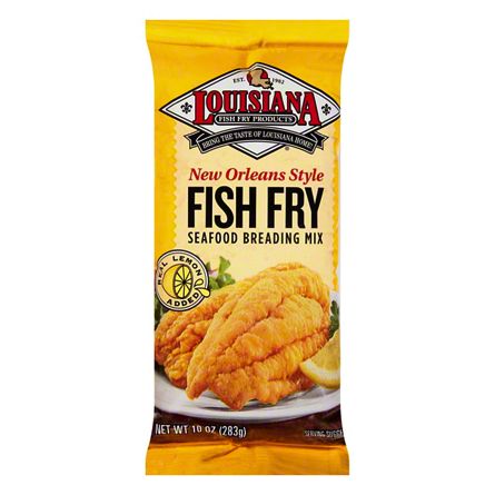 Louisiana Fish Fry Products New Orleans Style Fish Fry, 10 oz | Joe V's ...