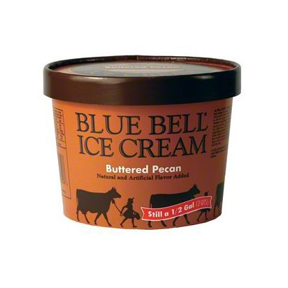 Blue Bell Brown Rim Ice Cream, Assorted Flavors, 1/2 gal – Central Market