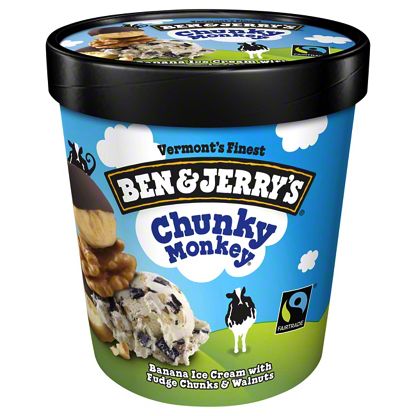 Ben & Jerry’s Chunky Monkey Ice Cream, 1 pt – Central Market