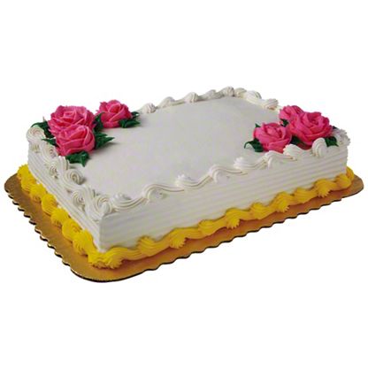 Floral Cake 1/4 Sheet Cake, .25 – Central Market