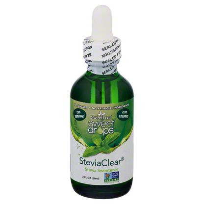 sweet extract stevia drops liquid leaf oz clear sweetener