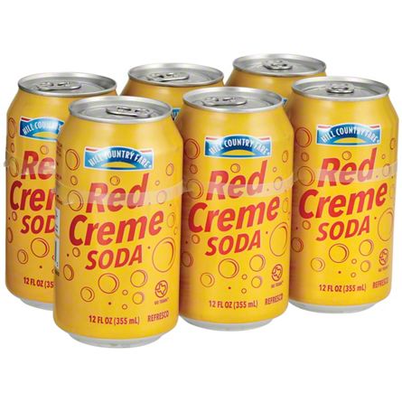 Hill Country Fare Red Creme Soda 6 pk Cans, 12 oz | Joe V's Smart Shop ...