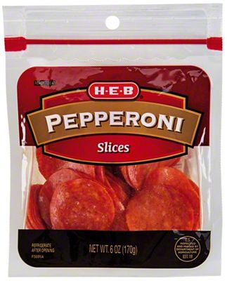 H-E-B Pepperoni Slices, 6 Oz | Joe V's Smart Shop | Low Prices ...