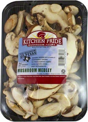 Kitchen Pride Sliced Mushroom Medley 8 Oz Central Market Really   000468603 1