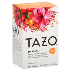 Tazo Passion Herbal Tea Bags 20 ct Central Market Really Into Food