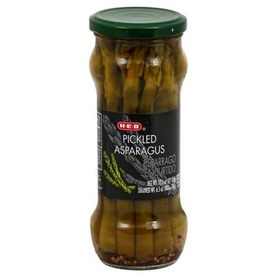 H-E-B Pickled Asparagus, 12.5 Oz | Central Market - Really Into Food