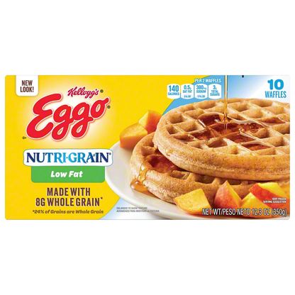 Kellogg’s Eggo Nutri-Grain Low Fat Waffles, 10 ct – Central Market