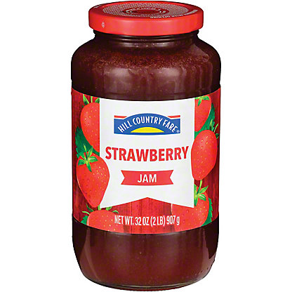 Hill Country Fare Strawberry Jam, 32 oz | Joe V's Smart Shop Hill Country Fare Strawberry Jam, 32 oz | Joe V's Smart Shop