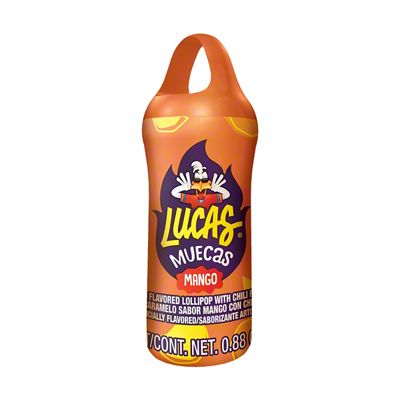 Lucas Muecas Mango Lollipop with Chili Powder Candy, 0.88 oz | Joe V's ...