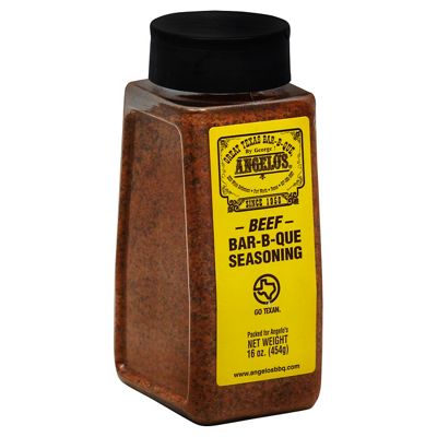 Angelo’s Bar-B-Que Seasoning For Beef, 16 Oz – Central Market