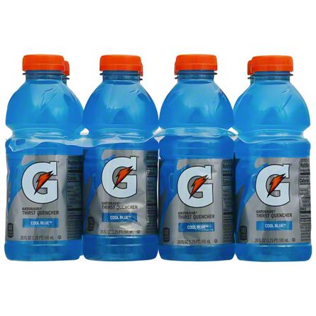 Gatorade Cool Blue Raspberry Thirst Quencher 20 oz Bottles, 8 pk | Joe ...