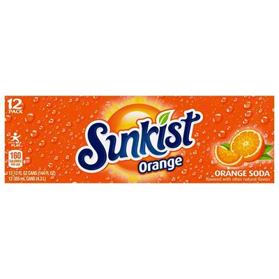 Sunkist Orange Soda 12 oz Cans, 12 pk | Joe V's Smart Shop | Low Prices ...