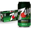 7UP Zero Sugar Lemon Lime Soda 12 pk Cans, 12 oz | Joe V&rsquo;s Smart 