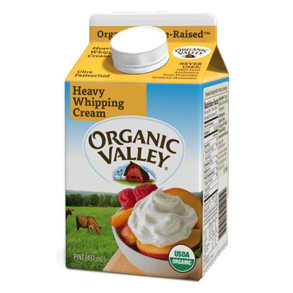 Organic Valley Heavy Whipping Cream, 16 OZ – Central Market