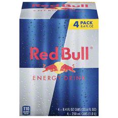 Red Bull - Red Bull48本 Red Bull Zero Energy Drink - 4 - 8.4 FZ - safeway