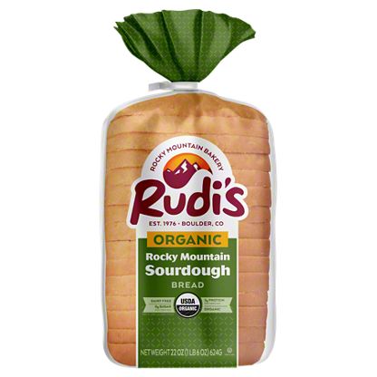 Rudi's Organic Bakery Rocky Mountain Sourdough Bread, 22 ...