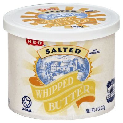 H-E-B Whipped Salted Butter, 8 Oz | Central Market - Really Into Food