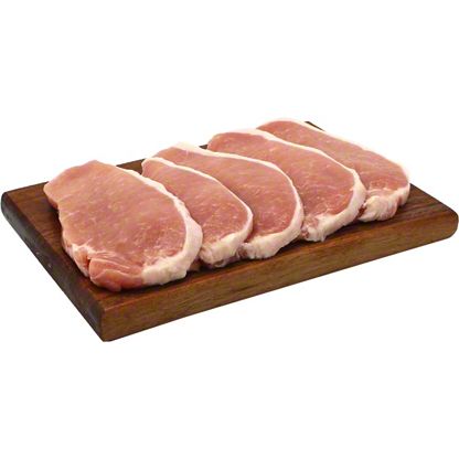 Natural Boneless Center Cut Thin Pork Chop - Central Market