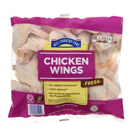 Hill Country Fare Chicken Wings, 5 lb bag | Joe V's Smart Shop | Low ...