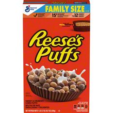 福袋 売れ残り Puffs Reese's Mills General Cereal oz 19.7 Size, Family - 菓子