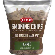 H E B Apple Smoking Natural Wood Chips 192 cu in Central Market