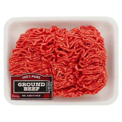 H-E-B 100% Pure Ground Beef, 80% Lean - Value Pack | Joe V's Smart Shop ...