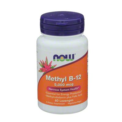 NOW Methyl B12 5000 Mcg Lozenges, 60 Ct – Central Market