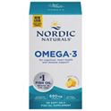 Nordic Naturals Omega-3, 690 mg, Lemon, Soft Gels - 60 soft gels