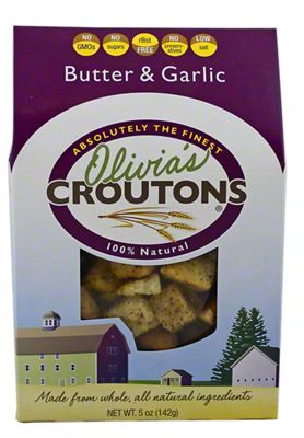 Buttery Garlic Croutons - My Therapist Cooks