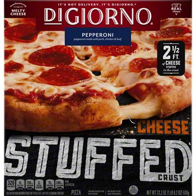 DiGiorno Cheese Stuffed Crust Frozen Pizza - Pepperoni, 22.2 oz | Joe V ...