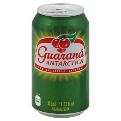 Guarana Antarctica The Brazilian Original Soda, 11.83 Oz | Central ...