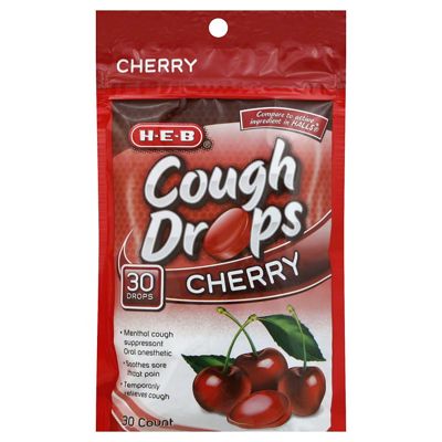 H-E-B Cough Drops - Cherry, 30 Ct | Joe V's Smart Shop | Low Prices ...