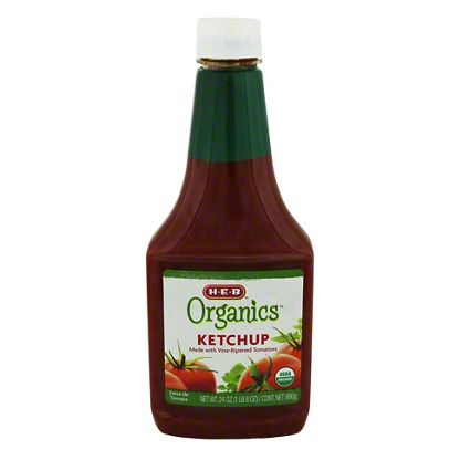 H-E-B Organics Ketchup, 24 oz – Central Market