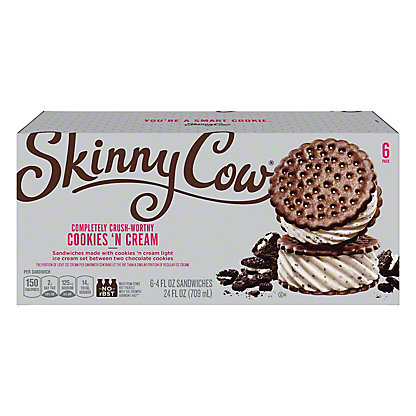 Skinny Cow Completely Crush-Worthy Cookies 'N Cream Ice ...