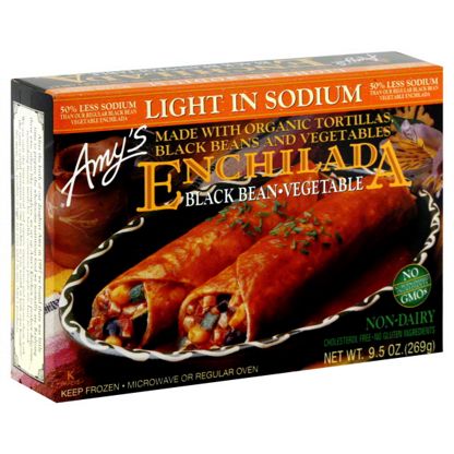Amy’s Low Sodium Black Bean Enchiladas, 9.5 oz – Central Market
