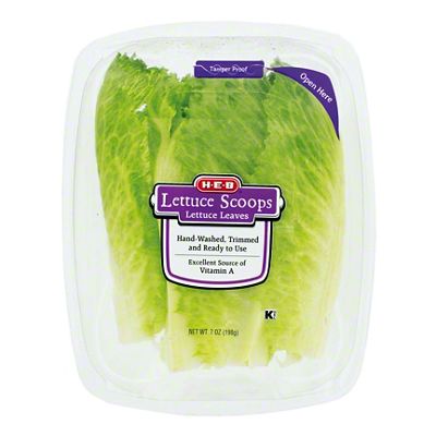 H-E-B Lettuce Scoops, 7 Oz | Central Market - Really Into Food