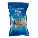 Great Catch Cooked Peeled and Deveined Tail-On Jumbo Shrimp, 26-30ct /lb